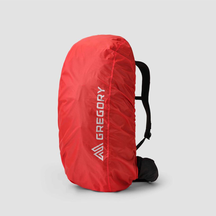 Raincover 30L-50L in the color Beaming Red. image number 0